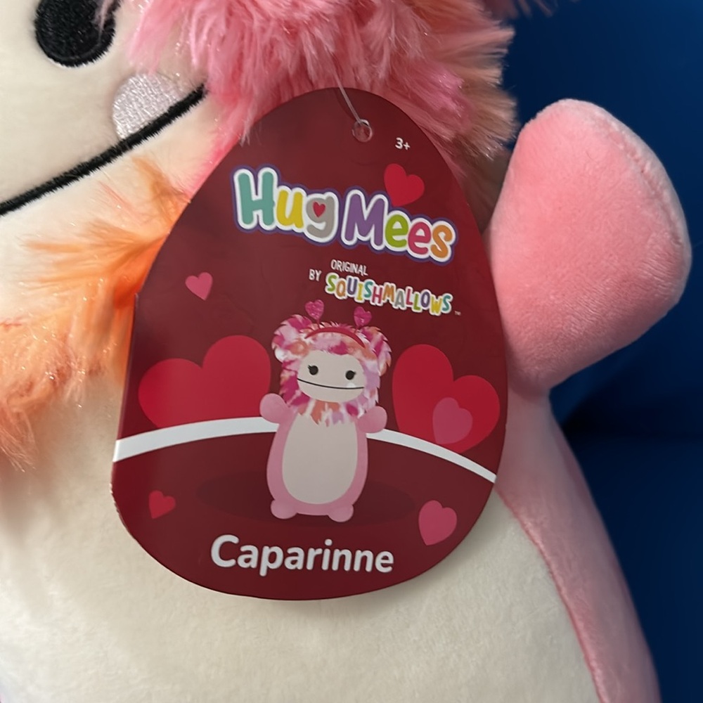 Original SquishMallows Caparinne Size 10 “ Inch Valentines Day Hug Mees NWTS - Picture 3 of 9